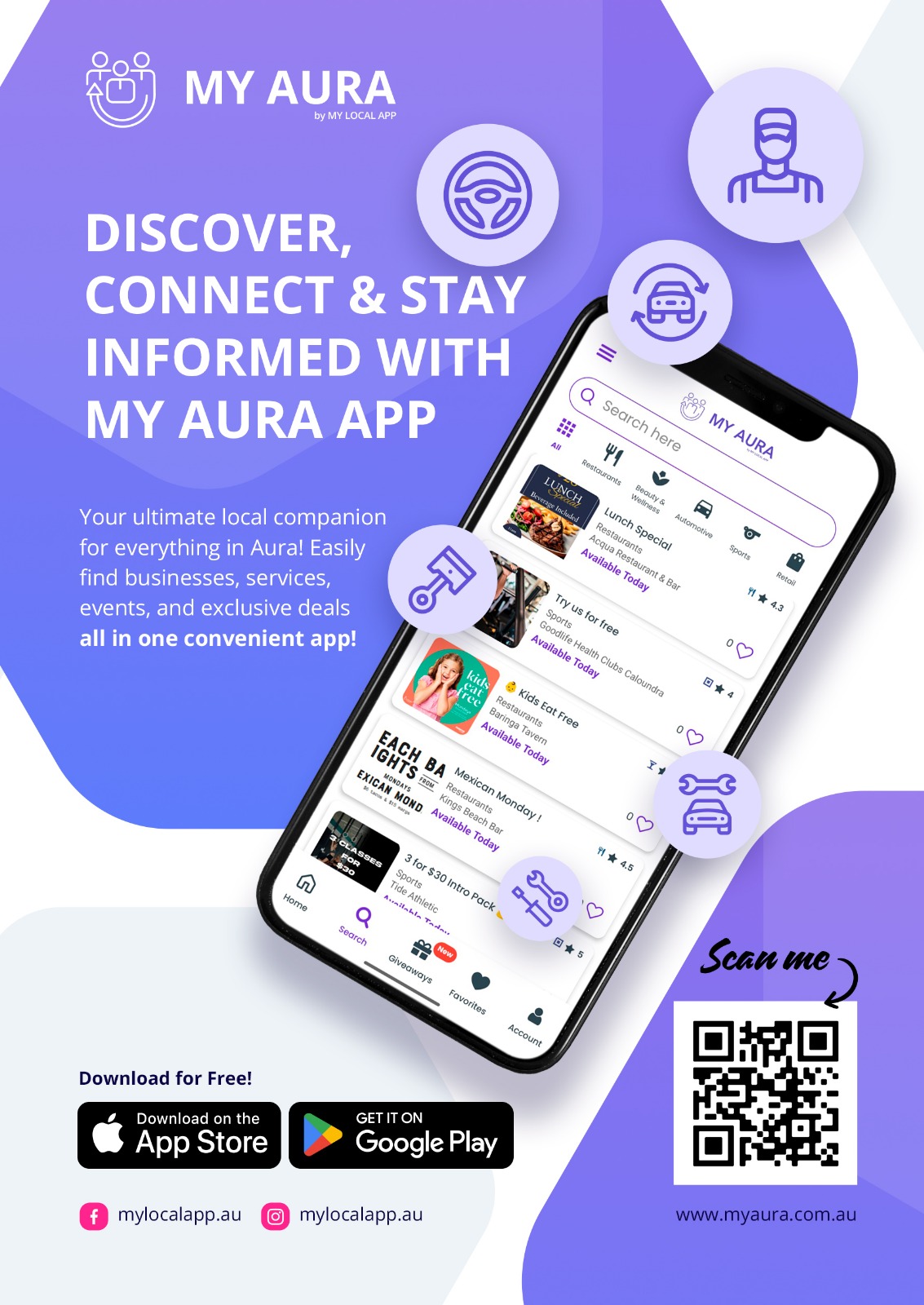 My Aura App Preview